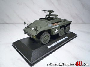 Масштабная модель автомобиля M20 Armored Utility Сar (USA 1944) фирмы DeAgostini.