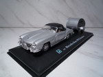 Mercedes Benz 190SL Roadster Soft top + trailer