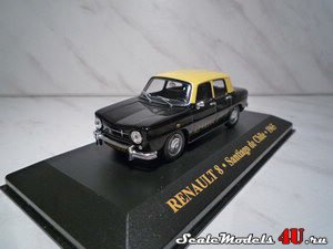 Масштабная модель автомобиля Renault 8 Santiago de Chile 1965 фирмы Ixo.