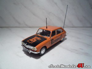 Масштабная модель автомобиля Renault R16 - Radio Europe 1 (Tour de France 1969) фирмы Norev.