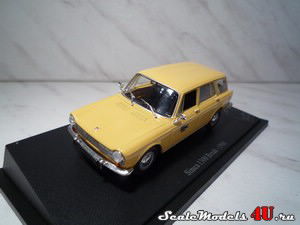 Масштабная модель автомобиля Simca 1300 Break La Poste (1966) фирмы Universal Hobbies.
