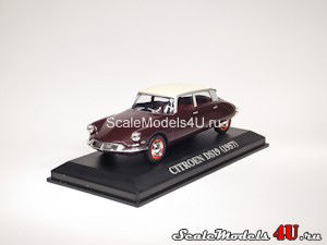 Масштабная модель автомобиля Citroen DS19 (1957) фирмы Altaya 1:43.