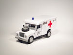 Land Rover series III 109 UN Ambulance White