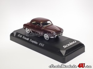 Масштабная модель автомобиля Renault Dauphine Brown (1961) фирмы Solido 1:43.