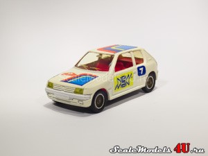 Scale model of Peugeot 205 GTI Rally Monte-Carlo Old Type (1984) produced by Solido.
