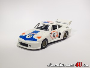 Scale model of Porsche 935 77A Turbo #12 (1977) produced by Solido.