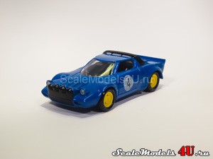 Масштабная модель автомобиля Lancia Stratos фирмы Solido 1:43.