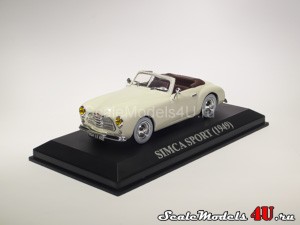 Масштабная модель автомобиля Simca Sport (1949) фирмы Atlas.