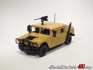 Scale model of Hummer Type 1 Humvee Desert Storm (1991) produced by Solido.