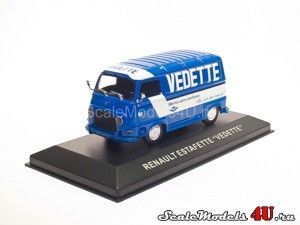 Масштабная модель автомобиля Renault Estafette "Vedette" фирмы Altaya из серии "Грузовики Франции".