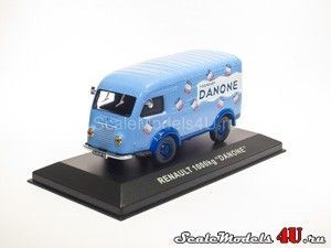 Масштабная модель автомобиля Renault 1000kg "Danone" фирмы Atlas из серии "Грузовики Франции".