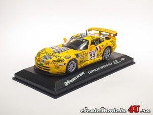 Scale model of Chrysler Viper GTS-R 24 Heures du Mans #54 (Lagniez-Martinolle-Derichebourg 2000) produced by Altaya (Ixo).