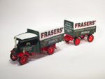 Foden C Type Steam Wagon and Trailer 