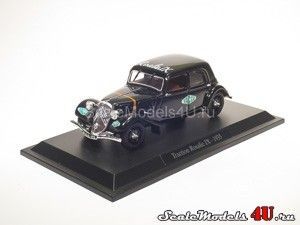 Scale model of Citroen Traction Rosalie IX Yacco (1935) produced by Norev.