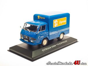 Масштабная модель автомобиля Citroen 350N "75 Express" фирмы Altaya из серии "Грузовики Франции".