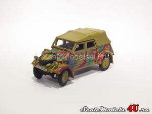 Масштабная модель автомобиля Volkswagen Kubelwagen Wehrmacht (5) фирмы Hongwell/Cararama.