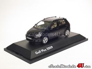 Scale model of Volkswagen Golf Plus Black (2009) produced by Schuco.