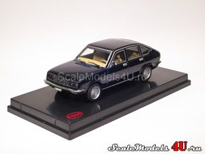 Scale model of Lancia Beta Berlina Stradale Black (1972) produced by Pego.