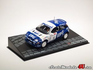 Масштабная модель автомобиля Ford Focus RS WRC Rally San Marino #6 (P.Andreucci - A.Giusti 2001) фирмы Altaya (Ixo).