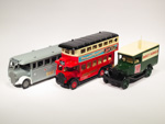 AEC Regal - AEC Regent - Ford Model A Van (VE-Day 1945)