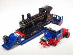 Scammell 100 Ton Truck-Trailer with GER E4 2-4-0 Locomotive (1929)