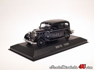 Scale model of Mercedes-Benz 260 D W138 (1938) produced by Altaya (Ixo).
