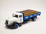 White Flatbed Truck - White Rock Soda