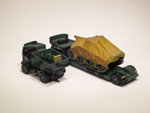 AEC Mammoth Ballast Box with Artic Low Loader and Tank Load - British Army