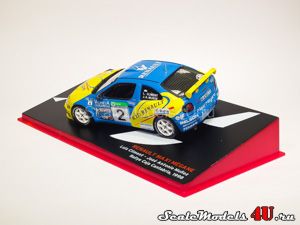 Anson 1/18 Renault Maxi Megane WRC #1 Climent Munoz - Bleu/jaune - Collection