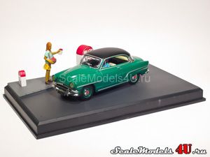 Scale model of Simca Aronde Grand Large - La Route Bleue (1956) produced by Altaya (Ixo).