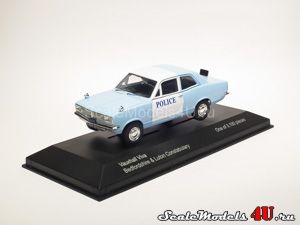 Scale model of Vauxhall Viva - Bedfordshire & Luton Constabulary (1966) produced by Vanguards.