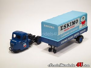 Scale model of Scammell Scarab - Eskimo Foods (1949) produced by Corgi.