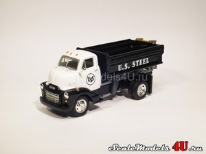 Scale model of GMC COE "U.S. Steel" (1948) produced by Matchbox.