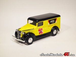 Scale model of GMC Delivery Truck "Coca-Cola" (1937) produced by Matchbox.