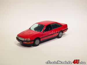 Масштабная модель автомобиля Opel Senator B Red (1987) фирмы Gama.
