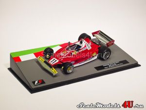 Scale model of Ferrari 312 T2 Brazilian Grand Prix #11 - Niki Lauda (1977) produced by Altaya (Ixo).