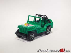 Масштабная модель автомобиля Jeep Willys Rallye #29 фирмы Solido.